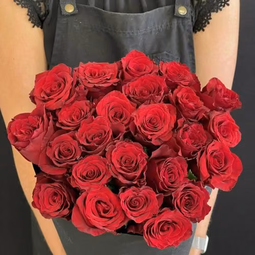 12 or 24 50cm Stem Red Roses